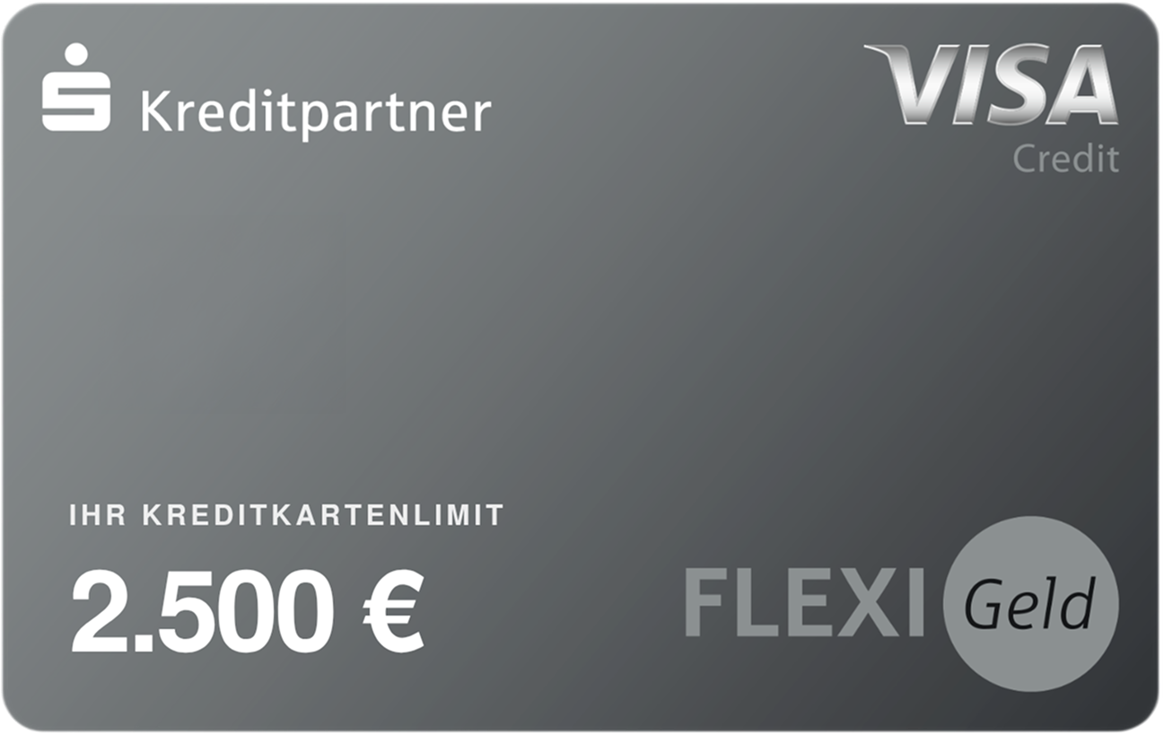 FlexiGeld Visa Kreditkarte